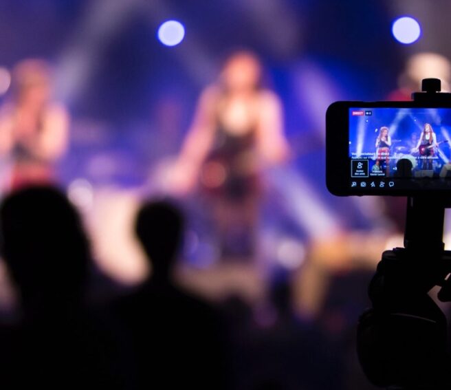 An image of a rock concert.